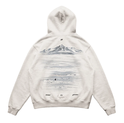 Lone Penguin "But Why" Oversized Hoodie