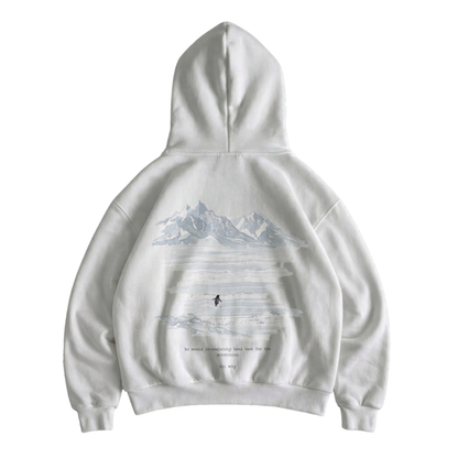 Lone Penguin "But Why" Oversized Hoodie