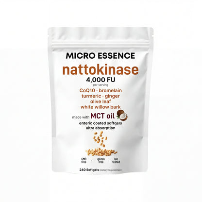 Nattokinase 4,000 FU - 7-in-1 Heart & Blood Flow Complex